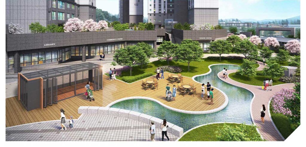 루미엘스타힐스 야목역2차 단지조경4